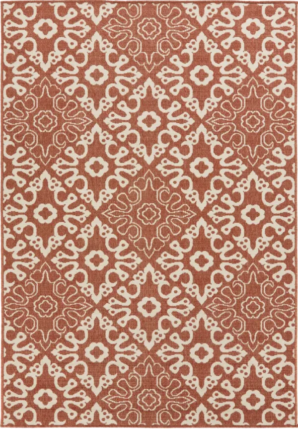 Alfresco ALF-9636 2'5" x 4'5" Machine Woven Rug