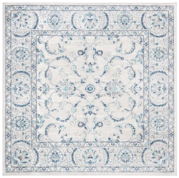 BRENTWOOD 854 LIGHT GREY  8' x 8' Square Square Rug