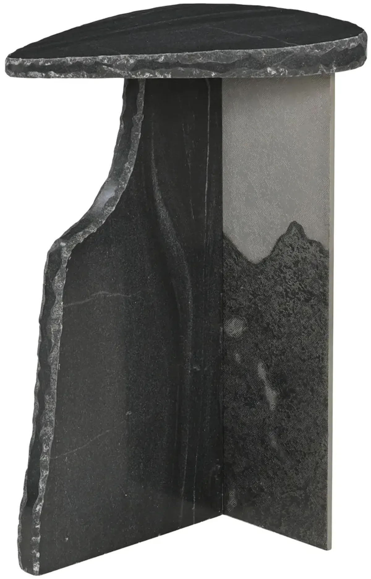 Surya Side Table Black