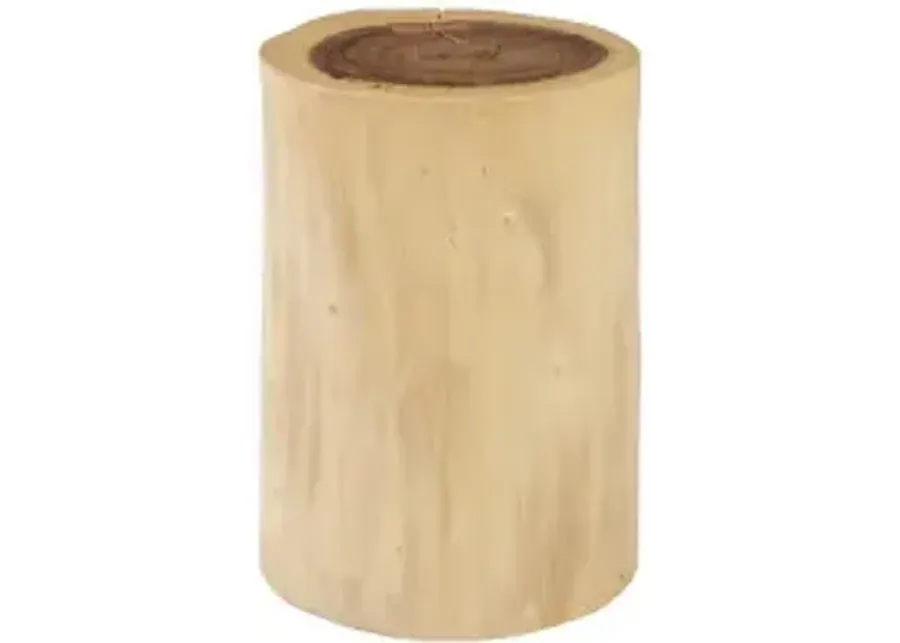 stump stool, natural, assorted