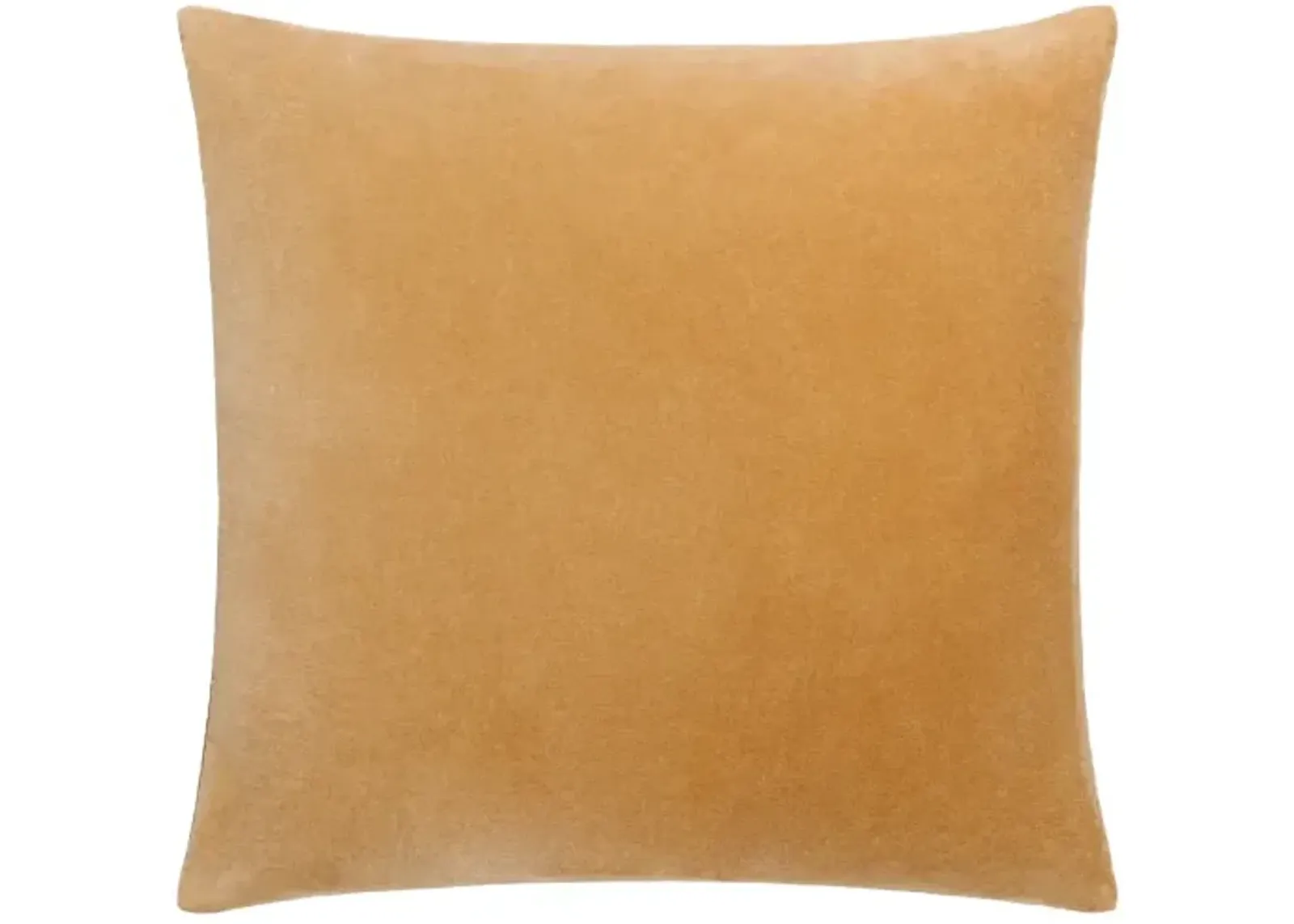 Cotton Velvet CV-060 18"L x 18"W Accent Pillow  - Down Insert