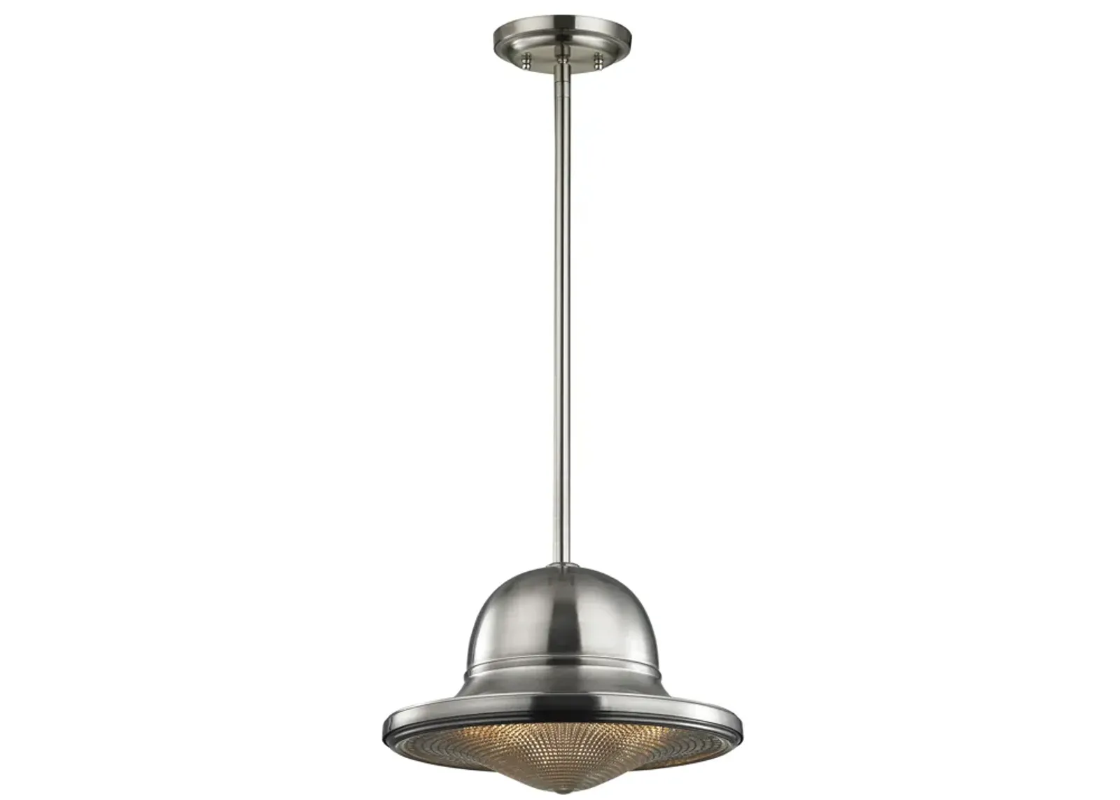 Urbano 13" Wide 1-Light Pendant - Brushed Nickel