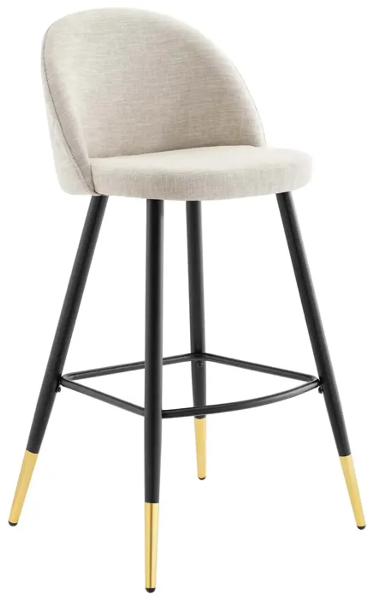 Cordial Fabric Bar Stools - Set of 2