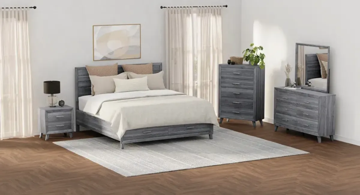 Rappa Queen Storage Bed