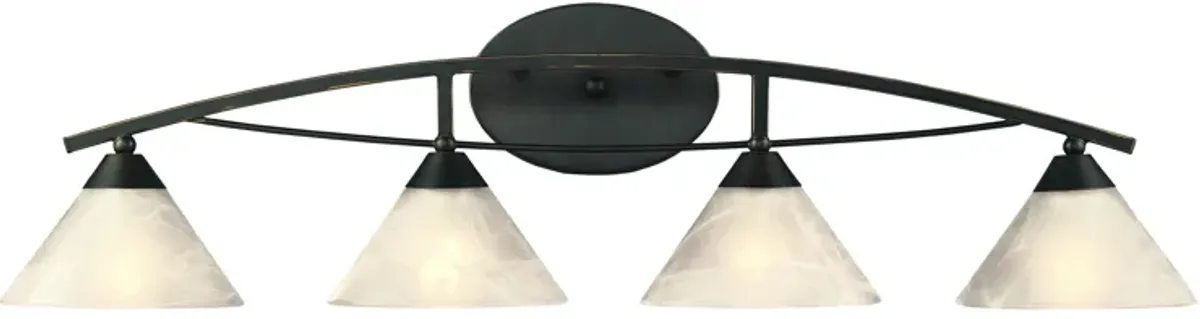 Elysburg 36" Wide 4-Light Vanity Light - Oil Rubbed Bronze