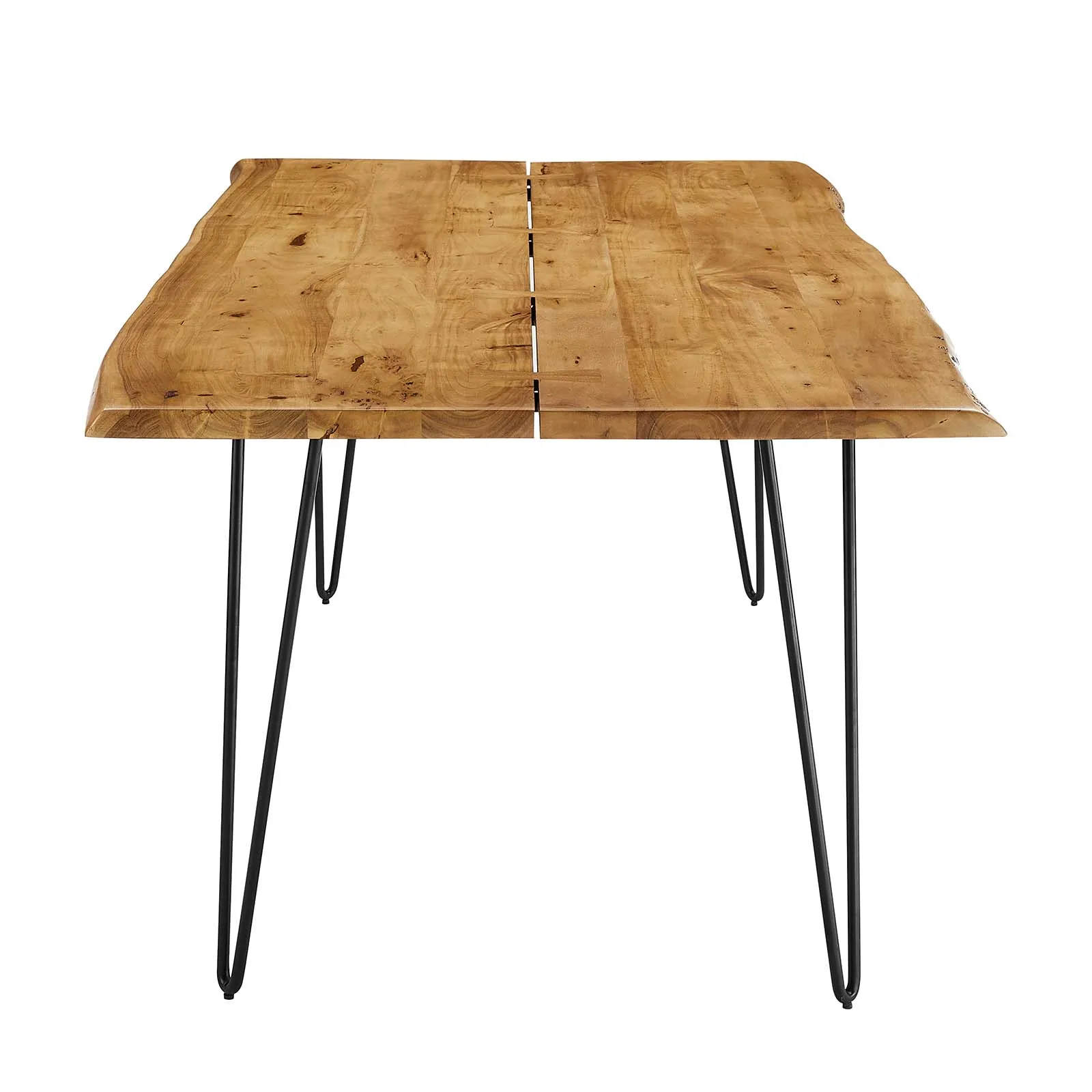 Ardor 74" Live Edge Acacia Wood Acacia Wood Dining Table