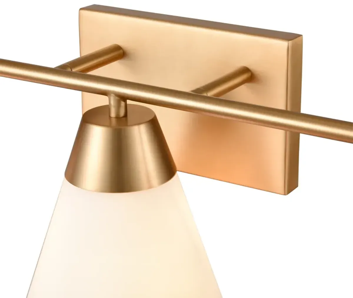 Vivica 24'' Wide 3-Light Vanity Light - Brushed Gold