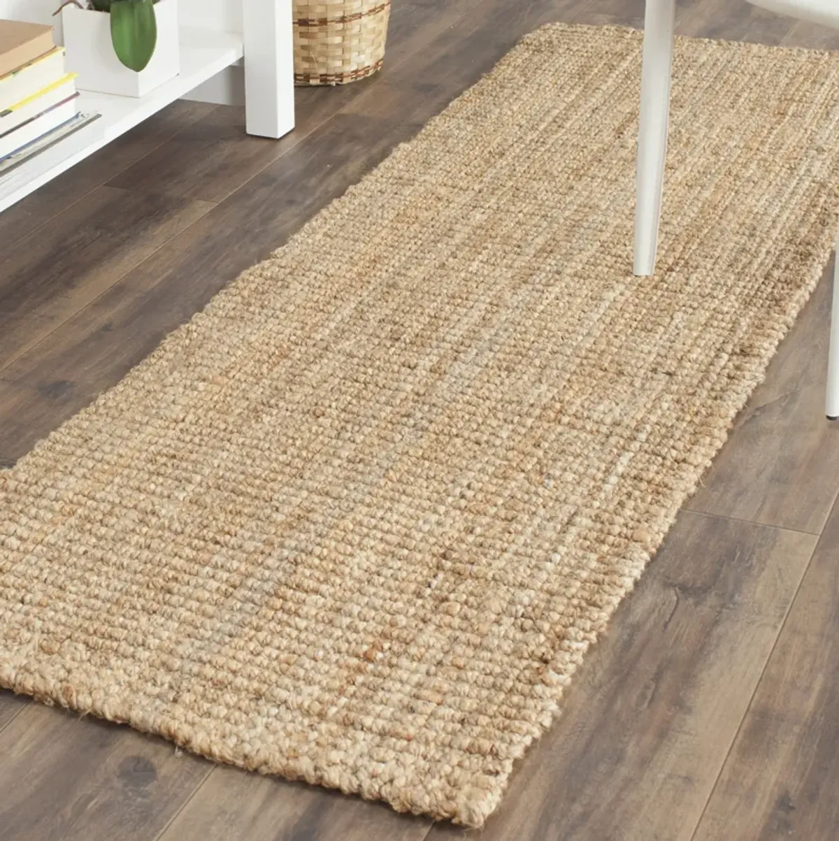 NATURAL FIBER Hand Woven 2'-3' x 8' runner