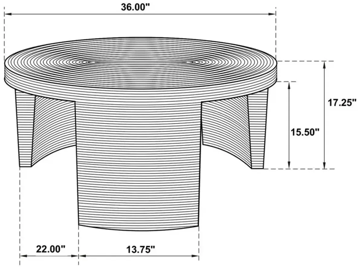 Artina Round Coffee Table