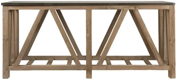 Blue Stone Console Table
