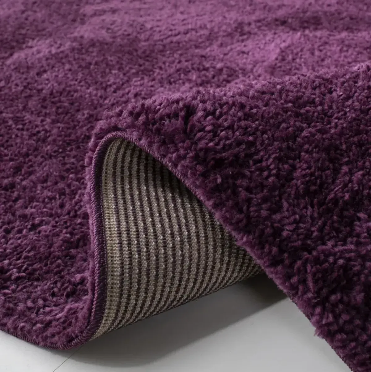 AUGUST SHAG 900 PURPLE 2'-3' x 14' Runner Rug