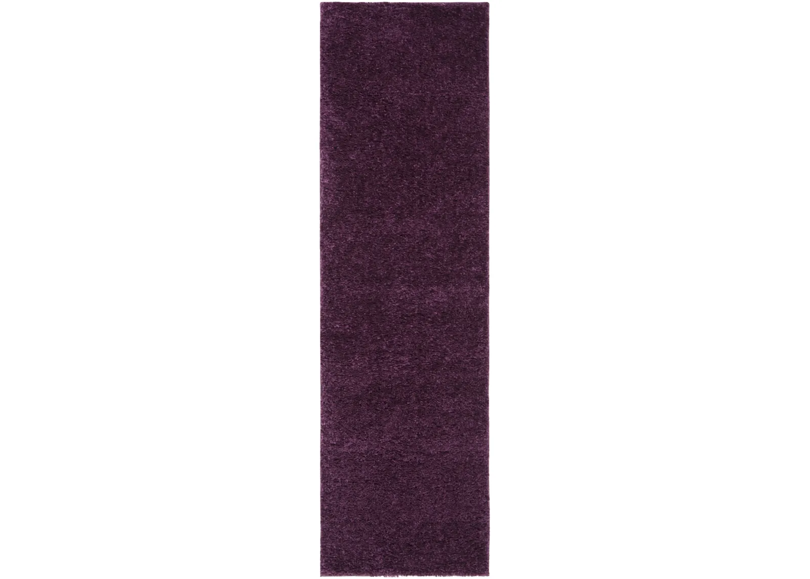 AUGUST SHAG 900 PURPLE 2'-3' x 14' Runner Rug