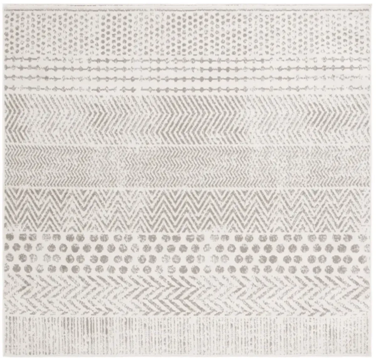 PYRAMID 230 IVORY  4' x 4' Square Square Rug