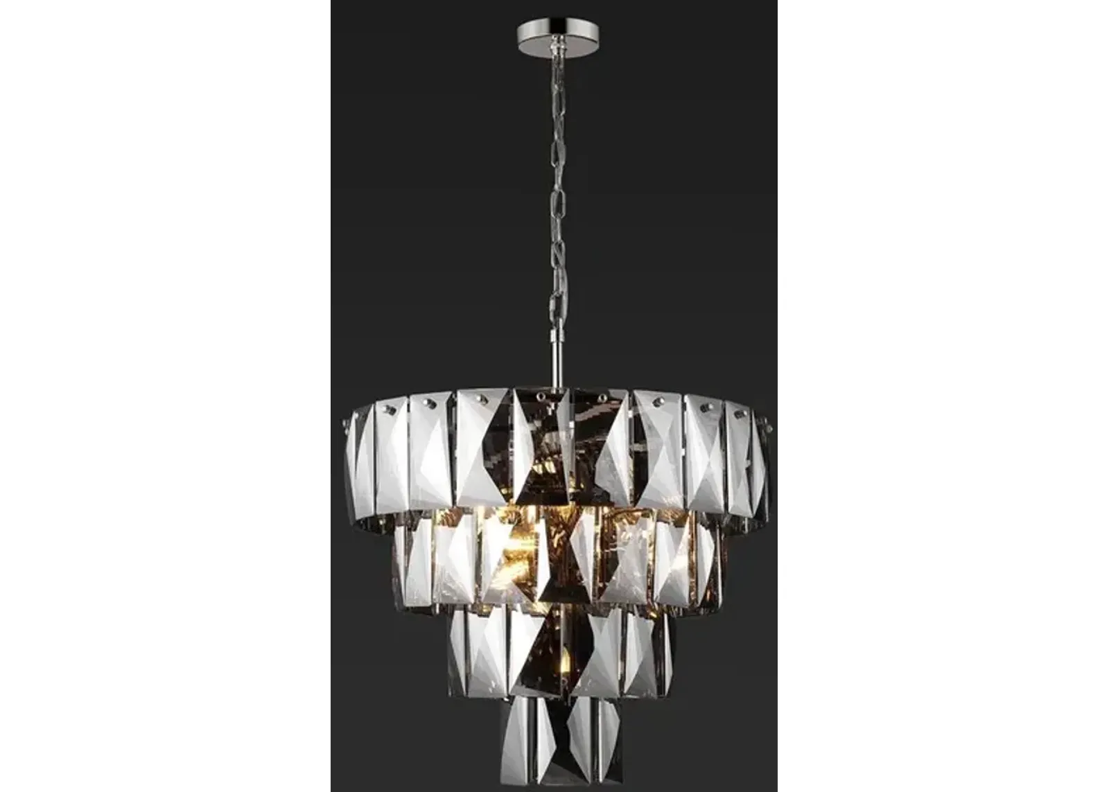 Jaylee Crystal 4 Tier Chandelier