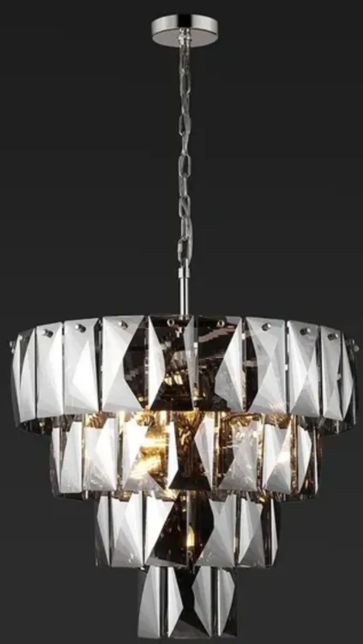 Jaylee Crystal 4 Tier Chandelier