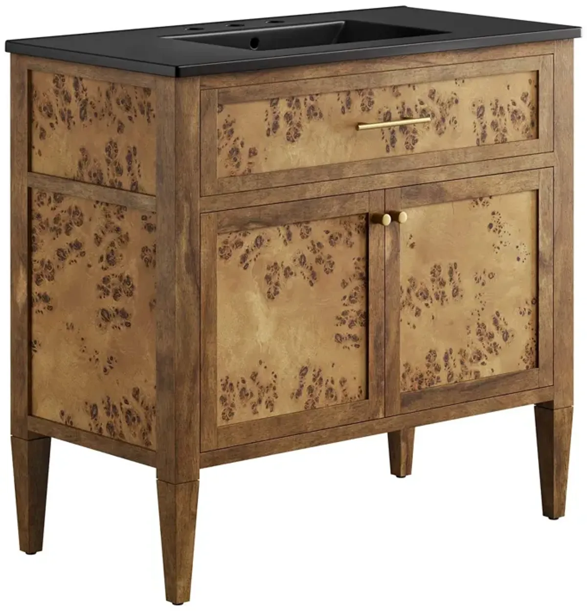 Elysian 36" Wood Bathroom Vanity