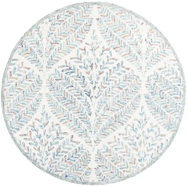 CAPRI Hand Tufted 4' x 4' Round area rug