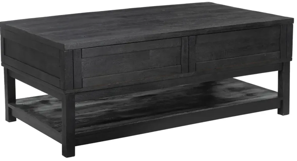 Surat Lift Top Coffee Table Black