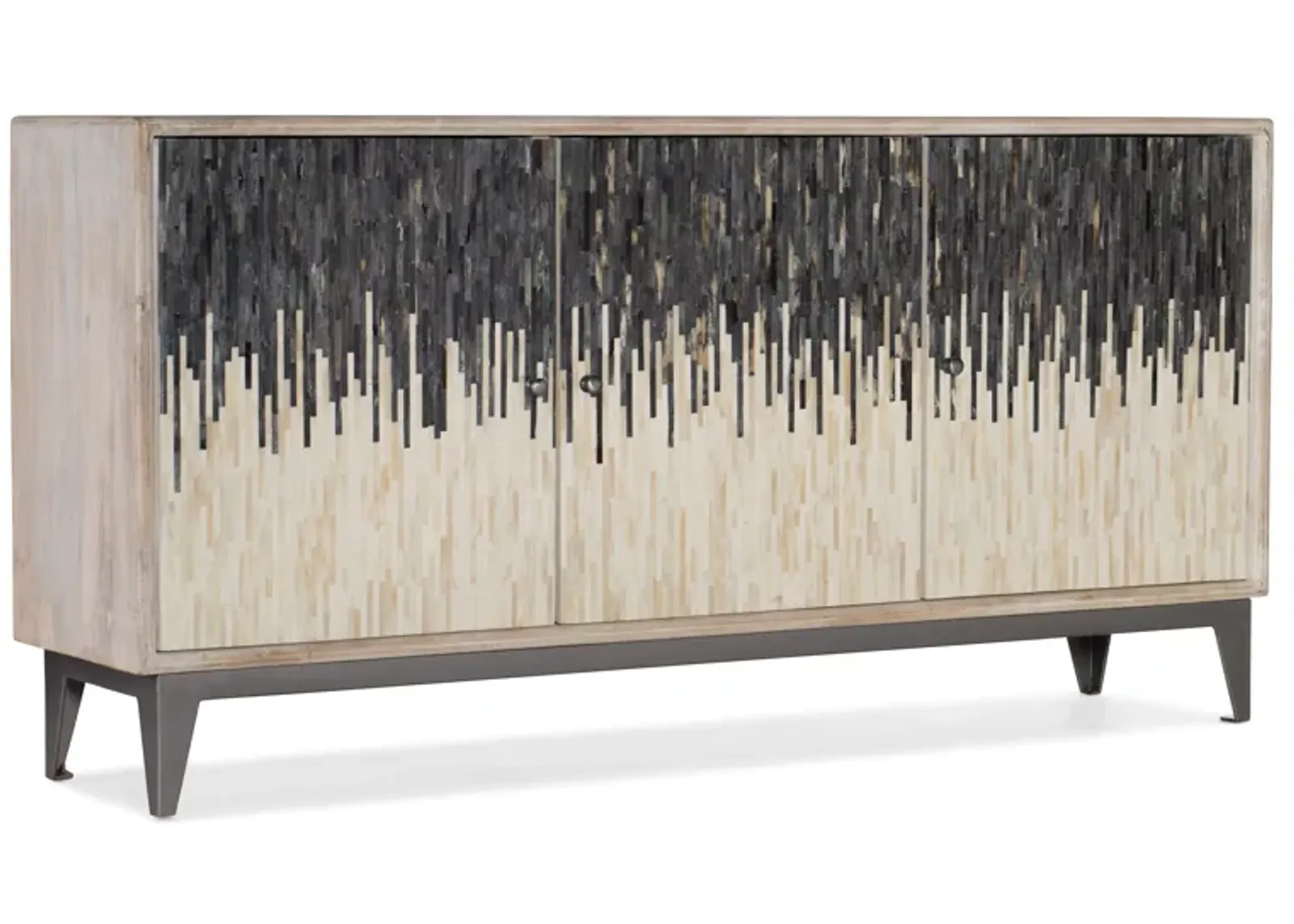 Modern Art 3-Door Console Table