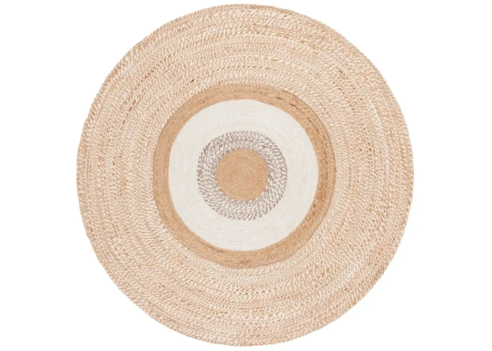 NATURAL FIBER 525 NATURAL  5' x 5' Round Round Rug