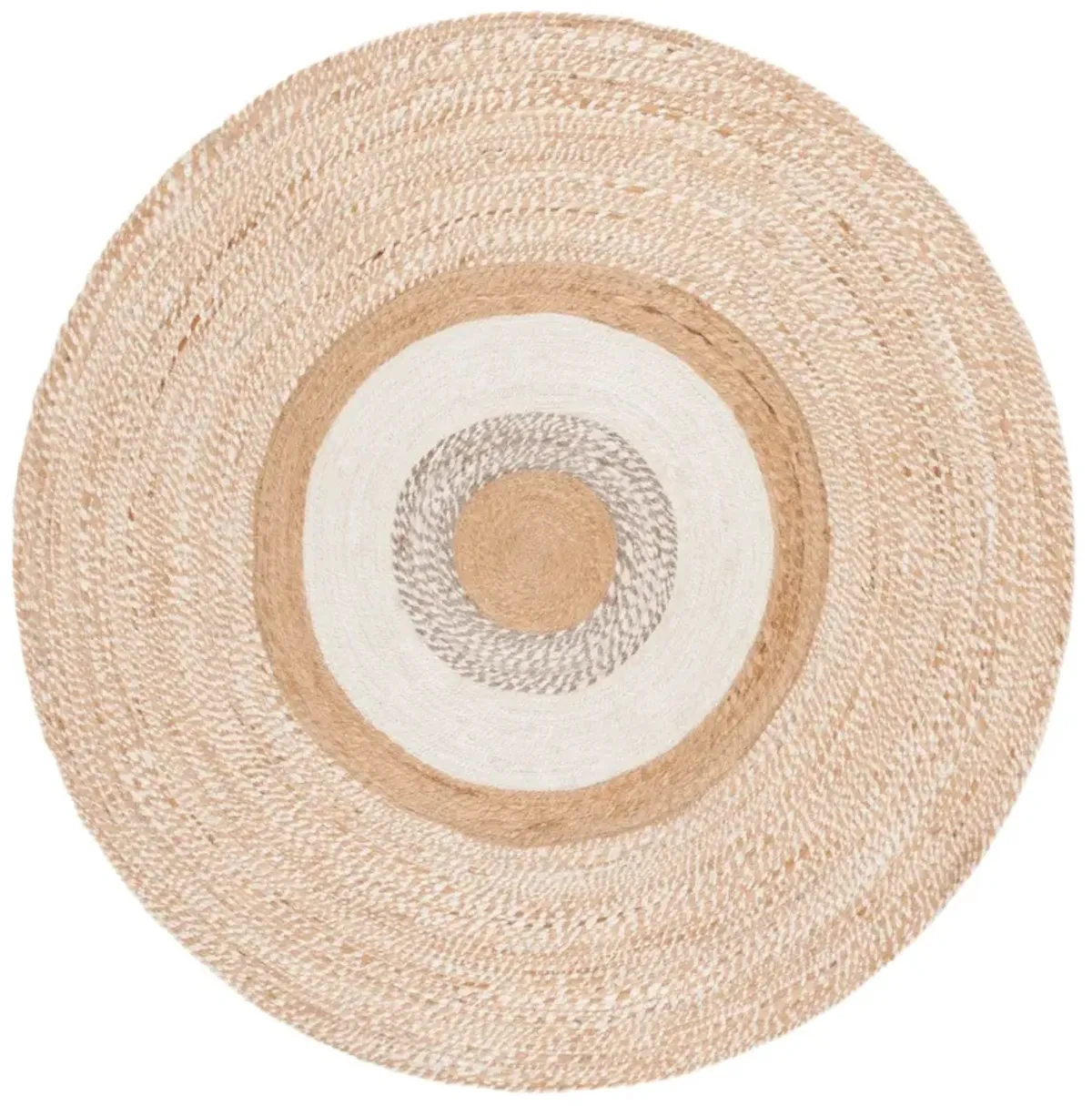 NATURAL FIBER 525 NATURAL  5' x 5' Round Round Rug