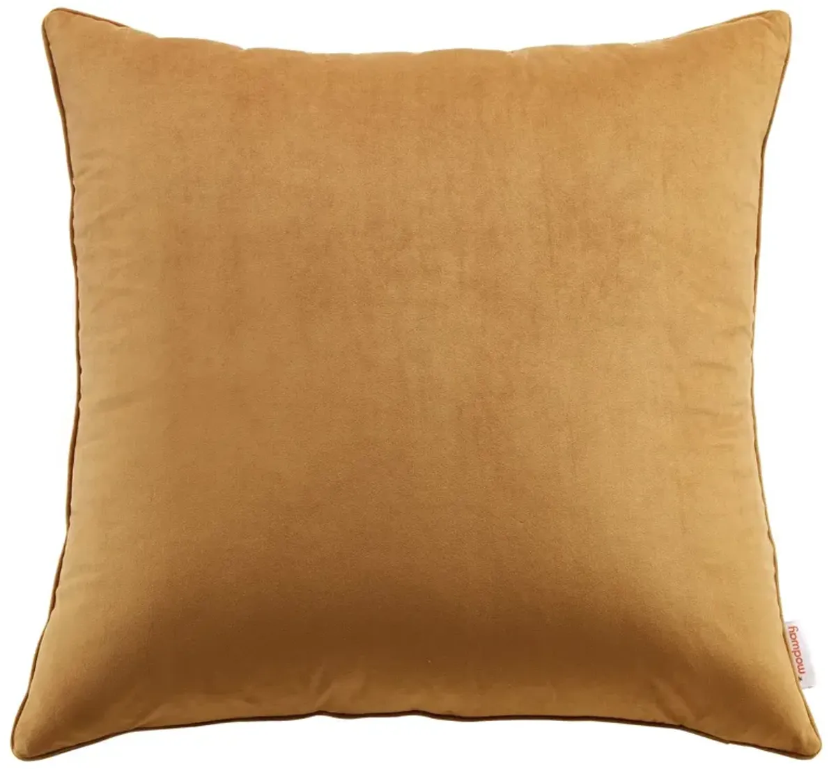 Enhance 24" Performance Velvet Throw Pillow