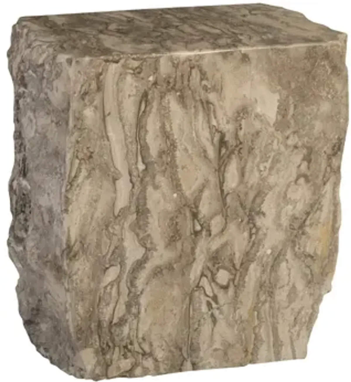 Marble Stool, Gray