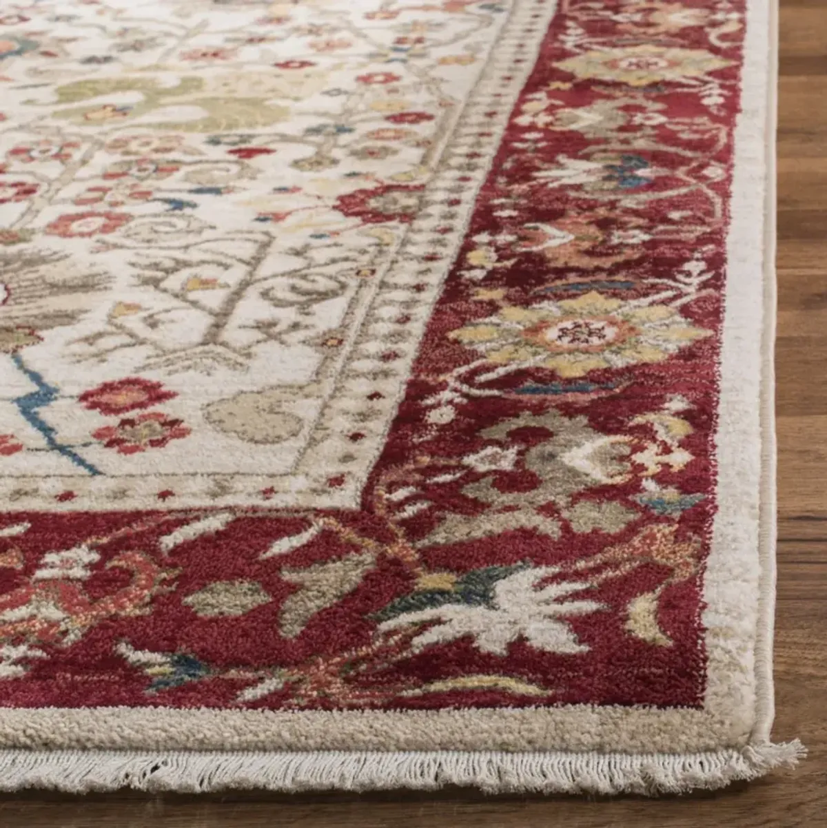 KASHAN 303 IVORY  6'-7' x 6'-7' Square Square Rug