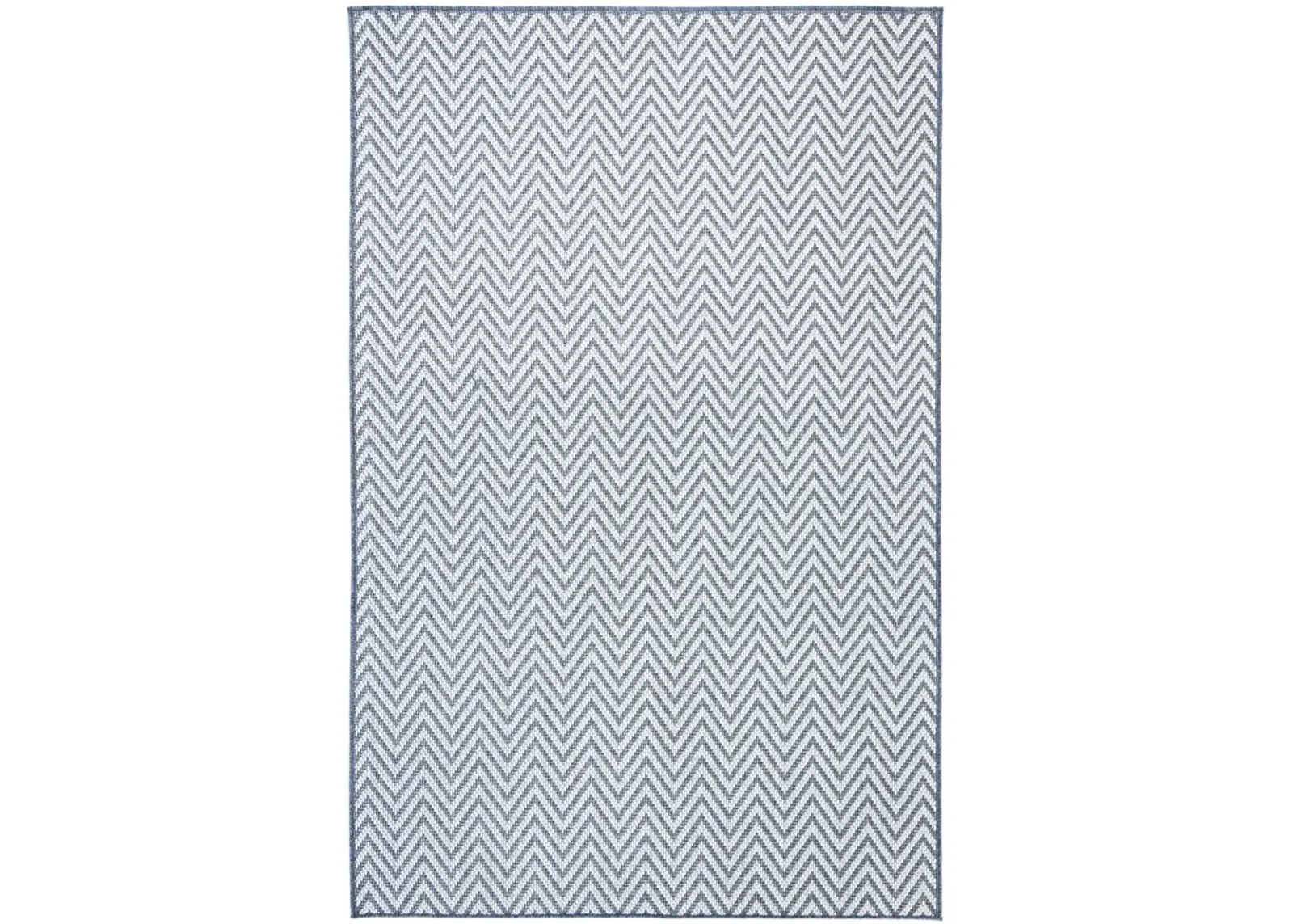 BERMUDA 812 Blue 2' X 12' Runner Rug