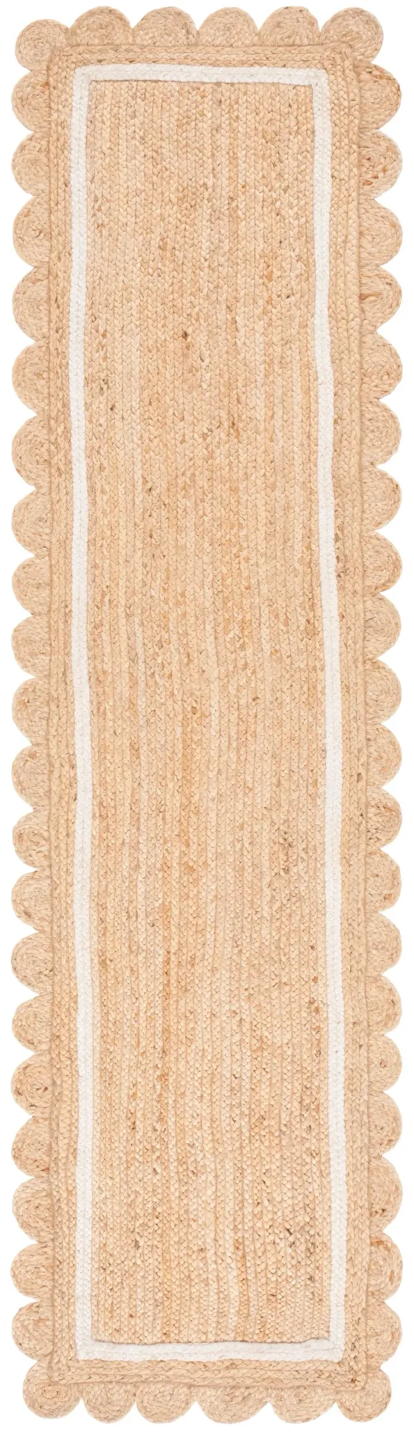 NATURAL FIBER 896 NATURAL  2'-3' x 9' Runner Rug