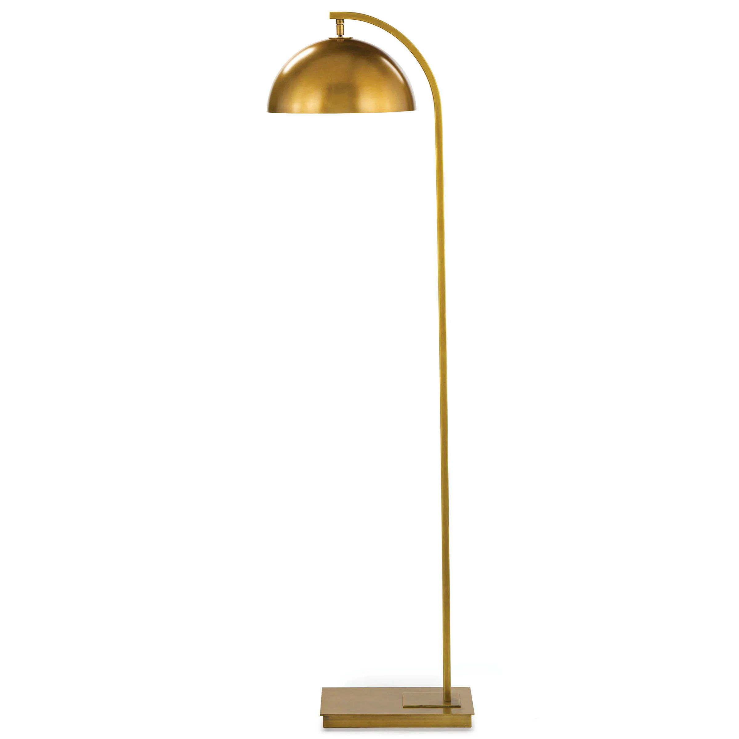 Otto Floor Lamp (Natural Brass)