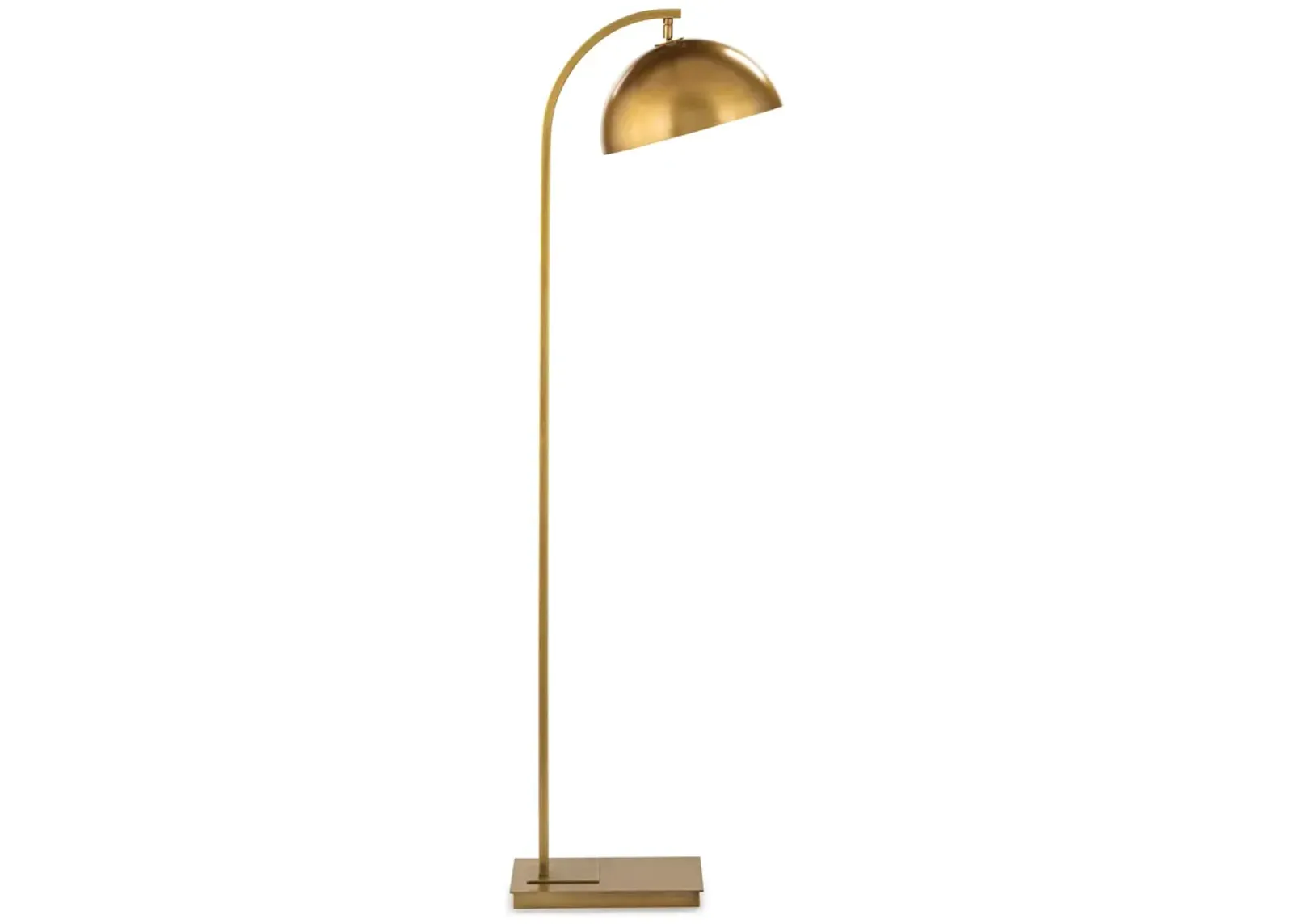 Otto Floor Lamp (Natural Brass)