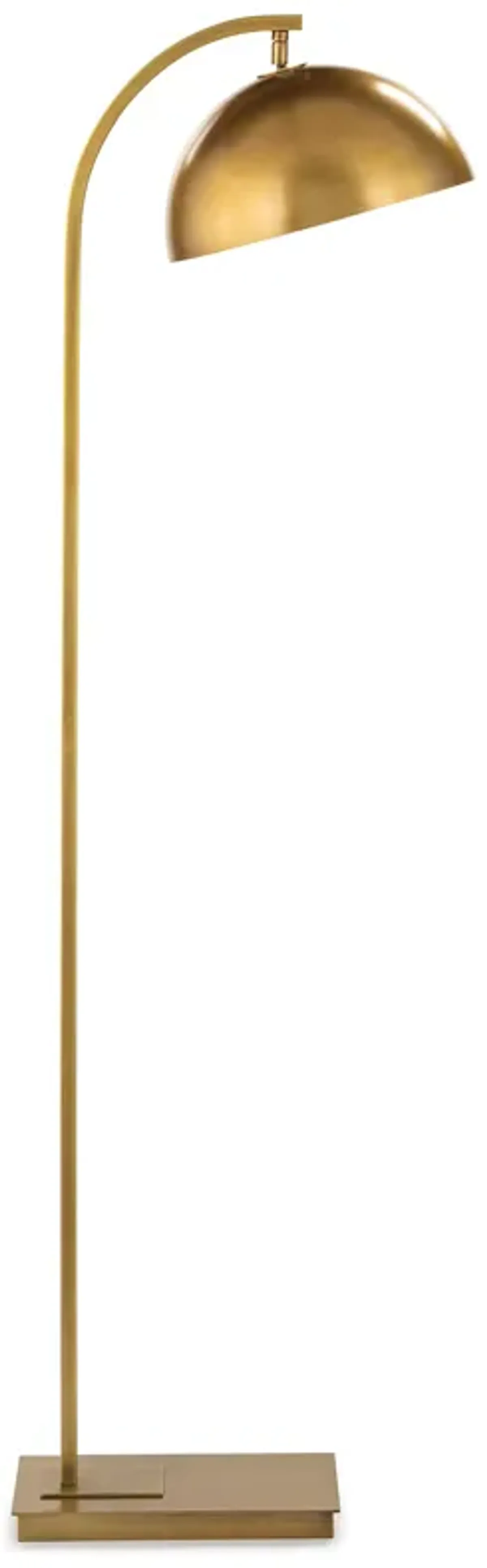 Otto Floor Lamp (Natural Brass)