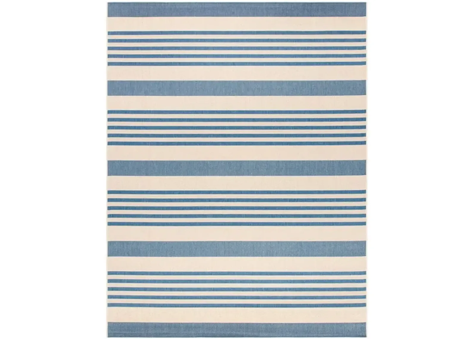 Safavieh BEACH HOUSE Collection BHS222M-4 Beige / Blue 4' X 6'