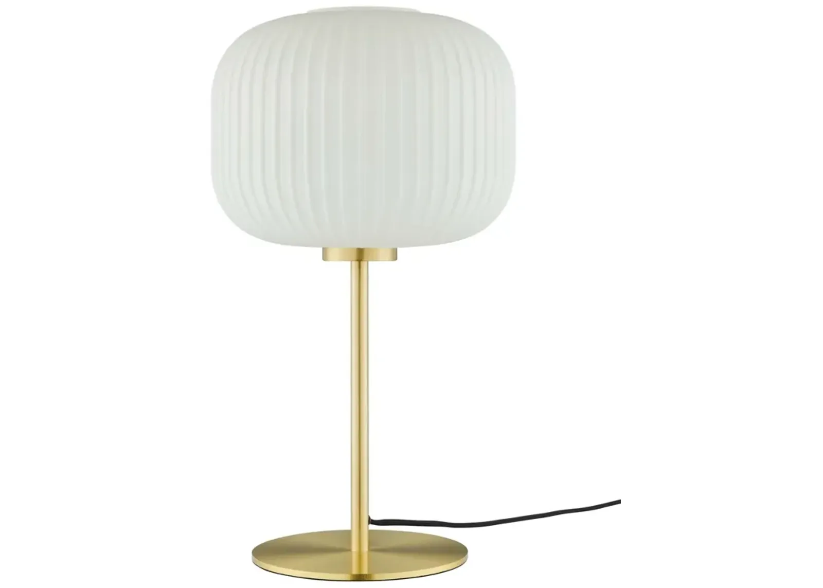 Reprise Glass Sphere Glass and Metal Table Lamp