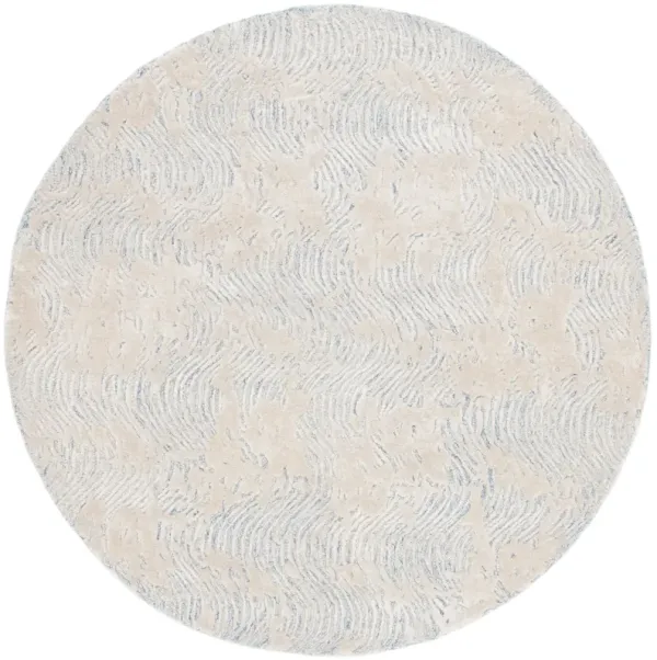 GLAMOUR Hand Tufted 6' x 6' Round area rug