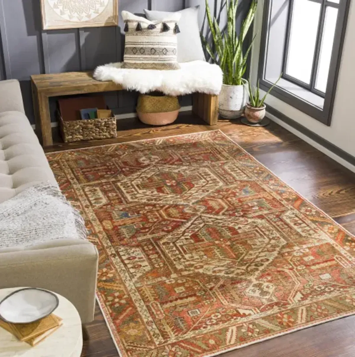 Lavable 2'6" x 4' Rug