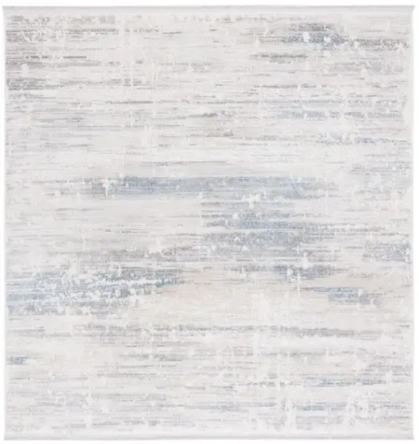 WHISPER 586 Grey  6'-7' X 6'-7' Square Square Rug