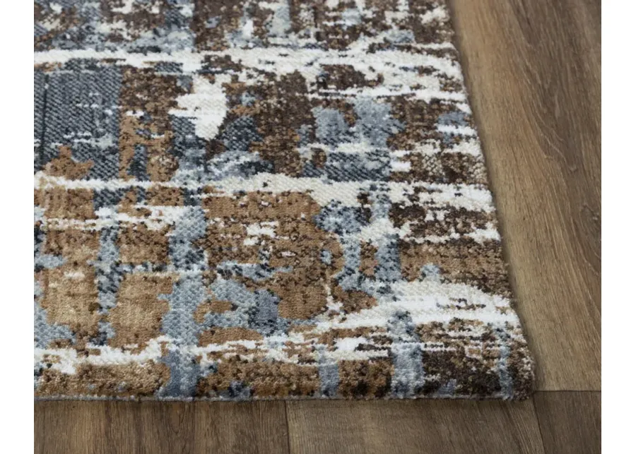 Elite Lt. Gray  Recycled Polyester 2'6" x 8' Runner Rug