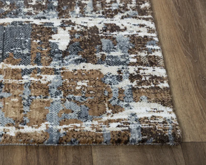 Elite Lt. Gray  Recycled Polyester 2'6" x 8' Runner Rug