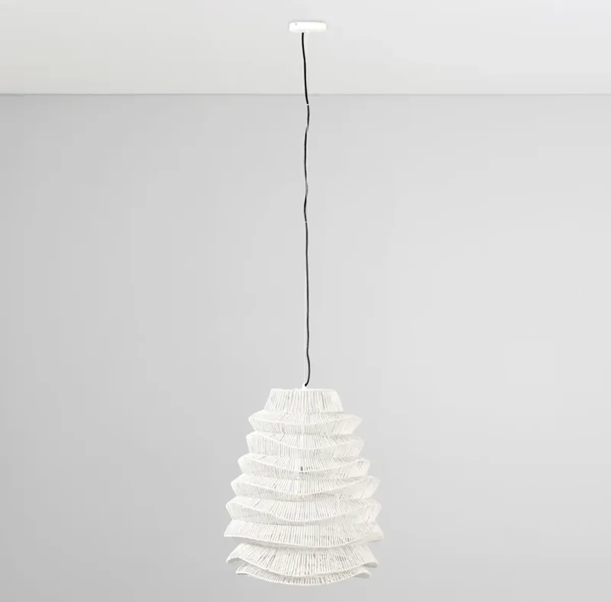 Barlow 1-Light Rattan Woven Pendant By Kosas Home