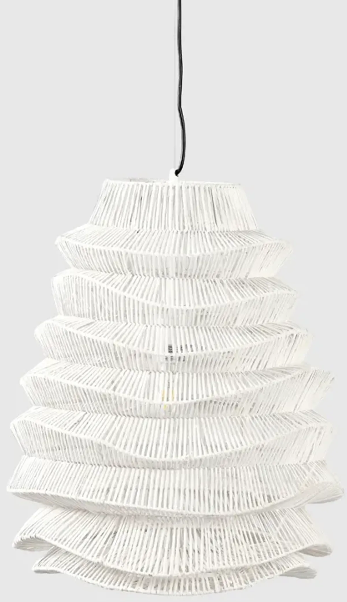 Barlow 1-Light Rattan Woven Pendant By Kosas Home