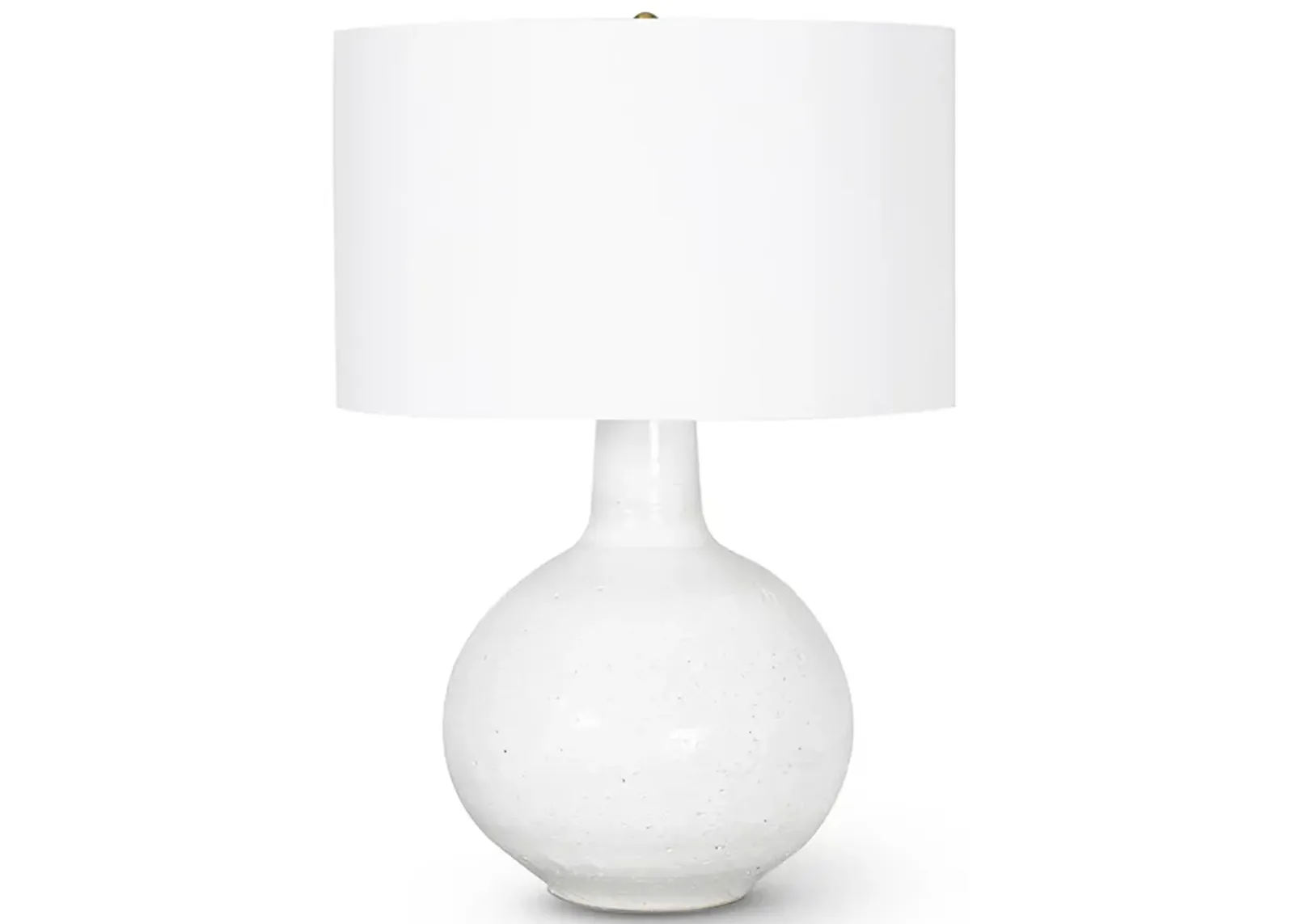 Clemente Ceramic Table Lamp (Earthenware White)