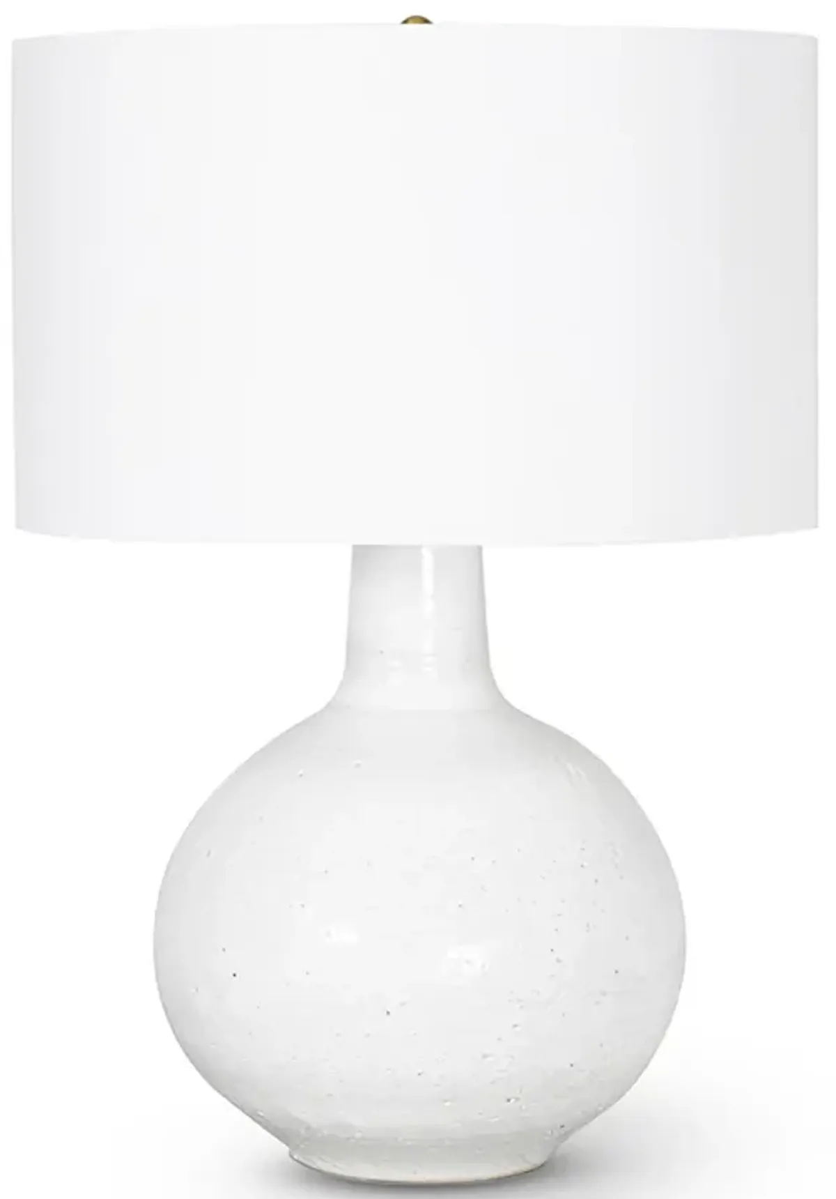 Clemente Ceramic Table Lamp (Earthenware White)