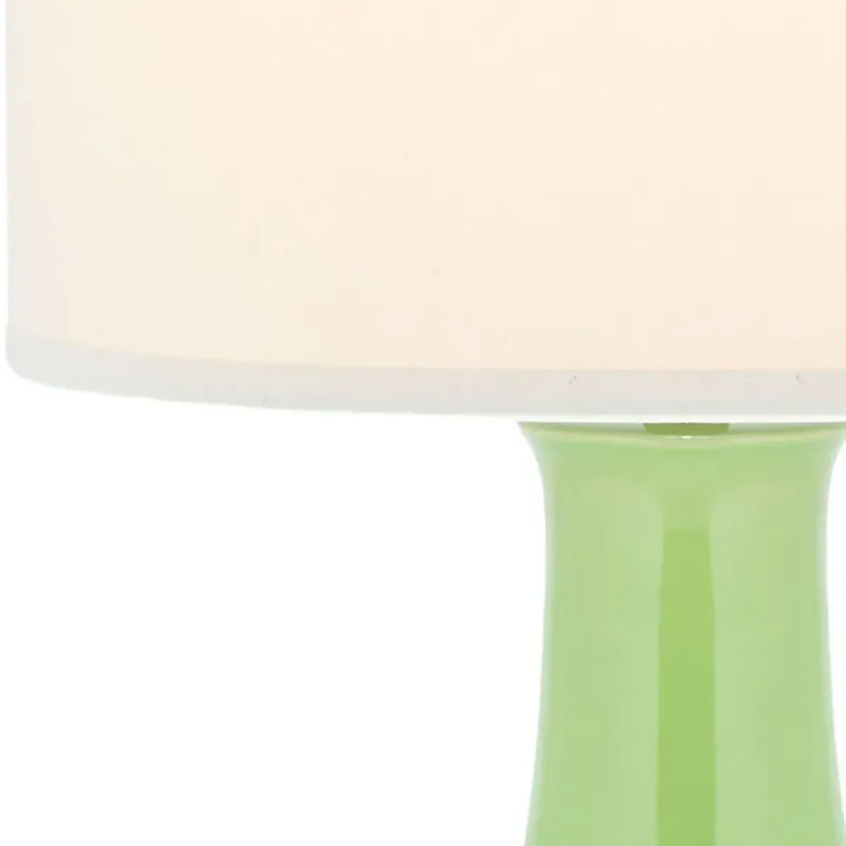 Green 27.5-Inch H Ceramic Paris Lamp