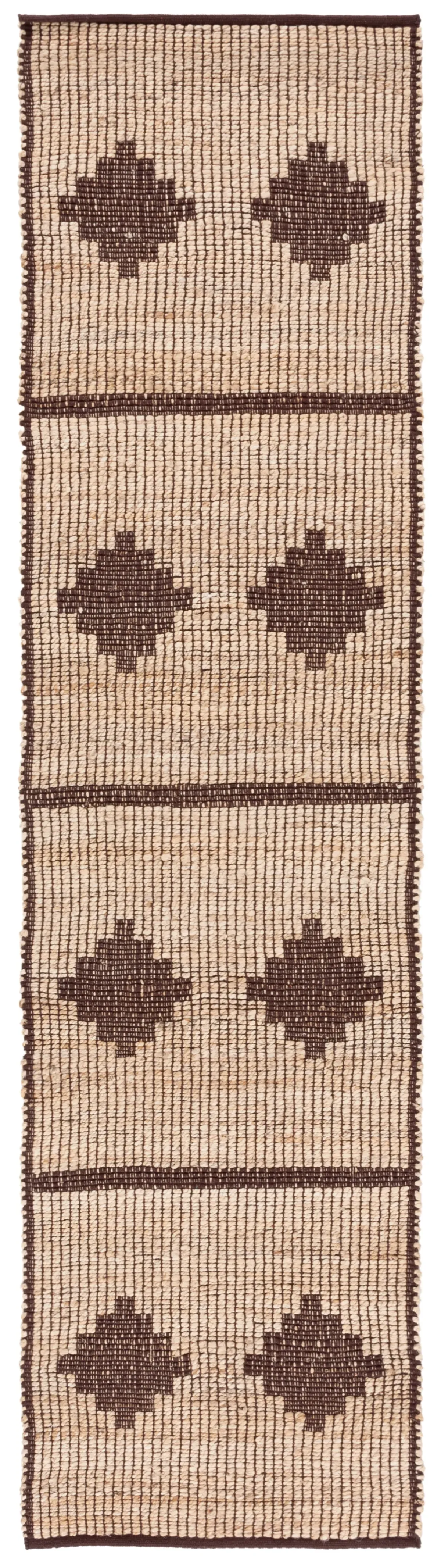 NATURAL FIBER 878 NATURAL  2'-3' x 9' Runner Rug