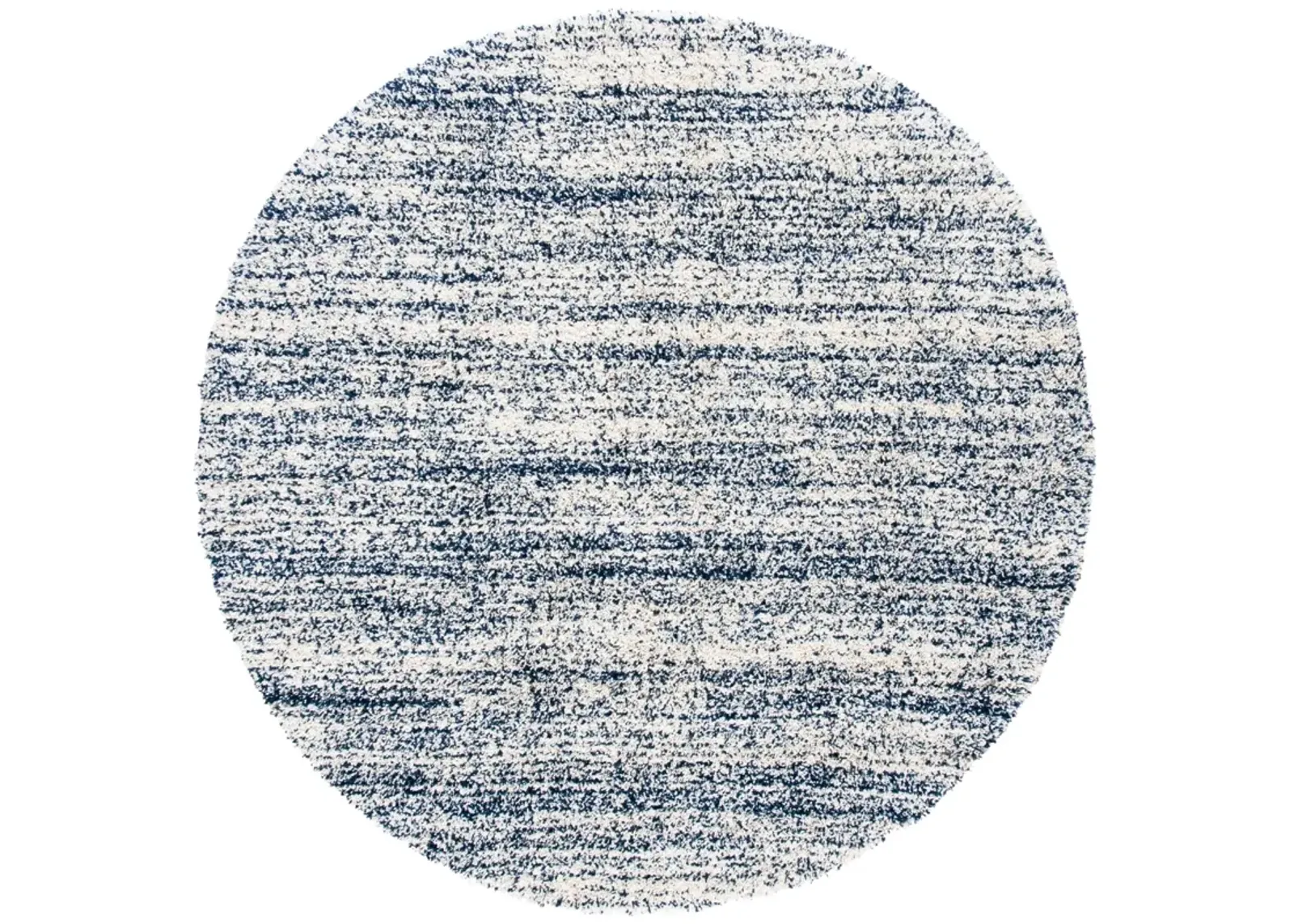 HUDSON SHAG 295 IVORY  8' x 8' Round Round Rug