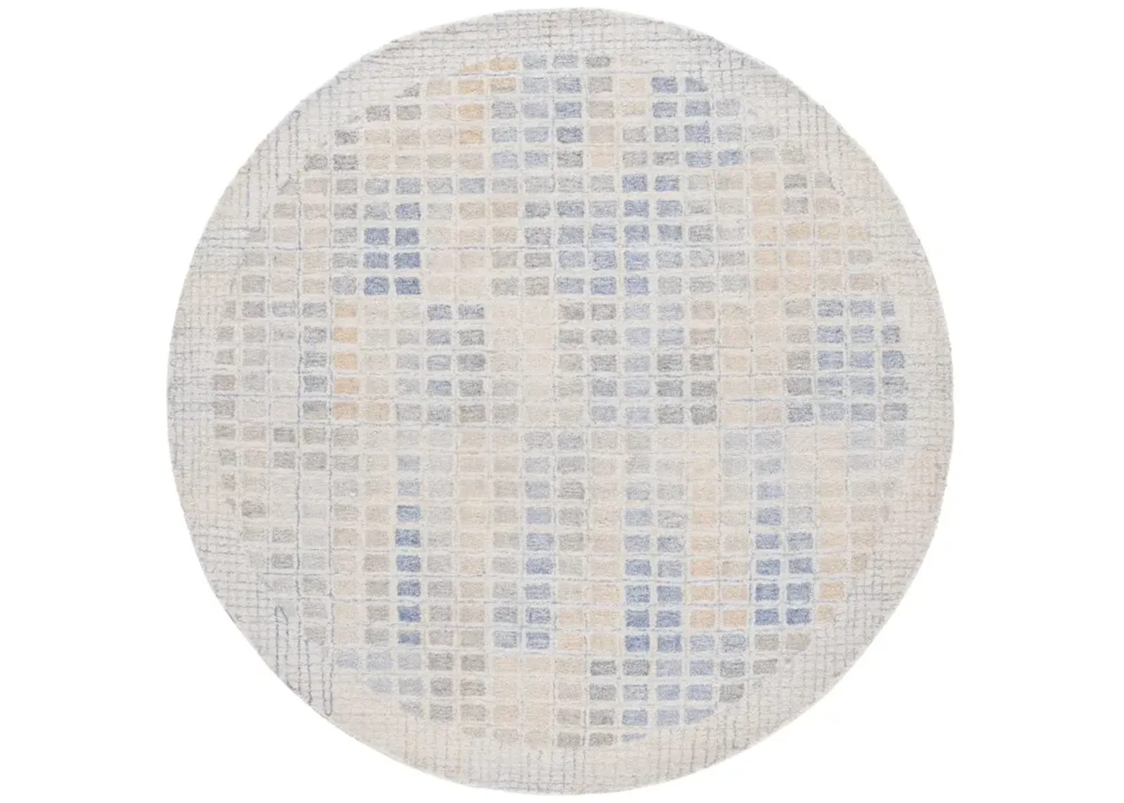 RENEWAL 808 BEIGE  6' x 6' Round Round Rug