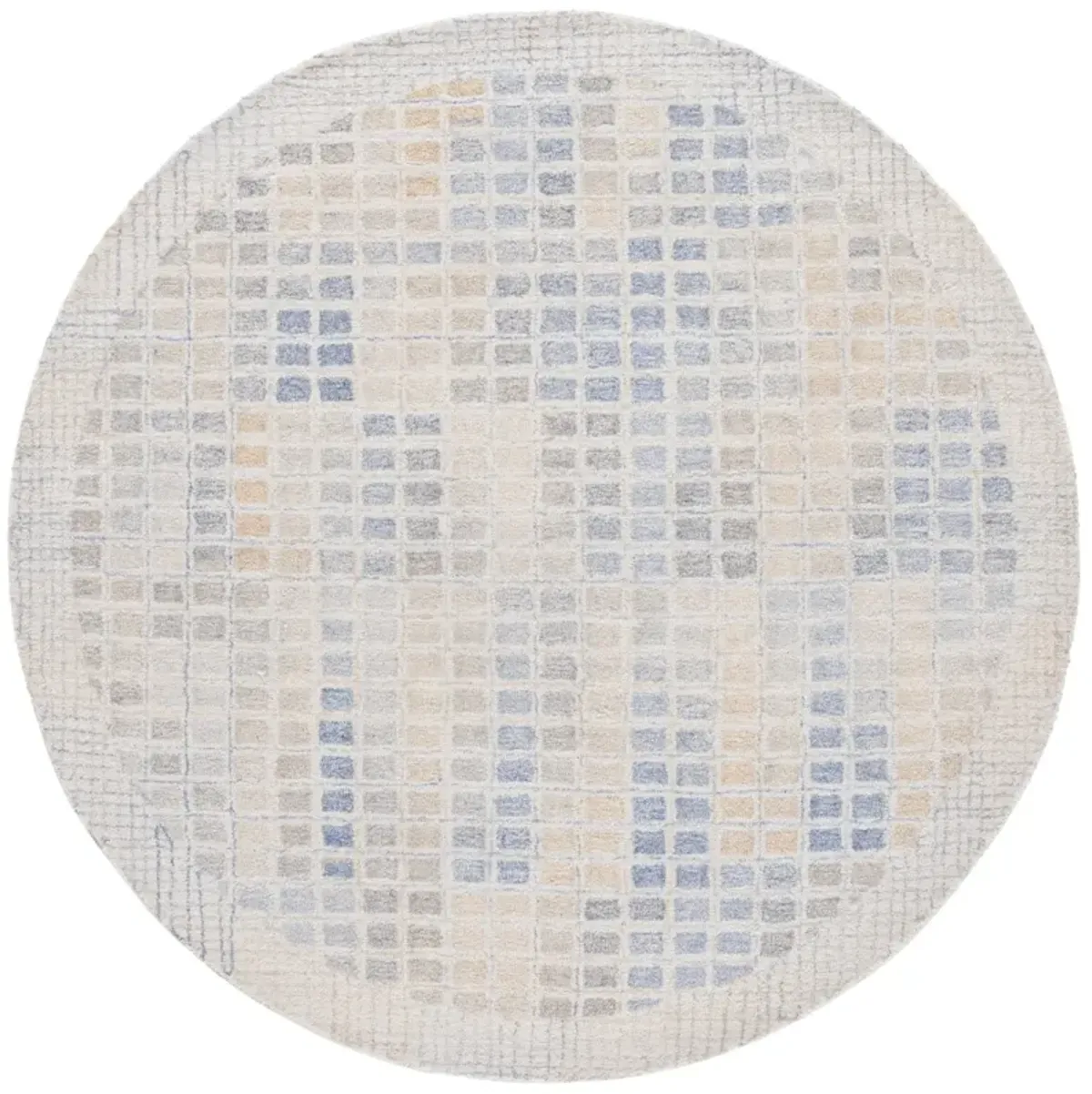 RENEWAL 808 BEIGE  6' x 6' Round Round Rug