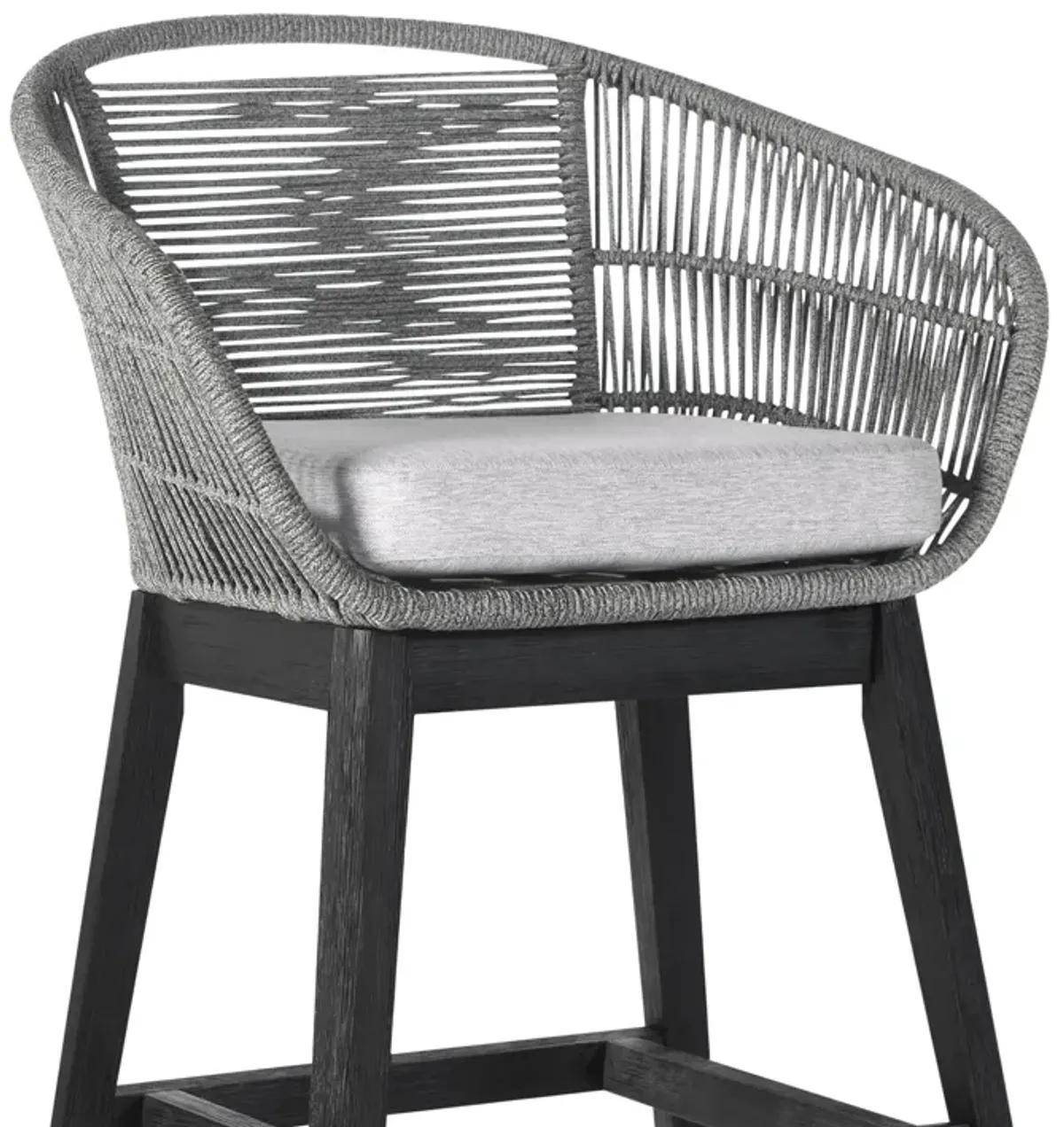 TTutti Frutti Black Indoor/Outdoor Counter Stool 